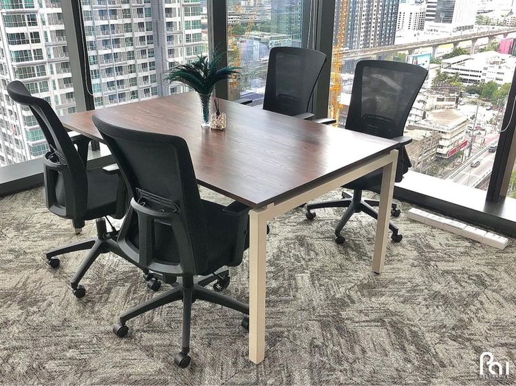 โต๊ะประชุมไม้ Co-working ไม้แอชเนื้อแข็ง ติดตั้งปลั๊กเพิ่มได้ ราคาโรงงานผลิต นั่งด้วยกันทำงานไม่เหงาดีนะคะ รูปที่ 15