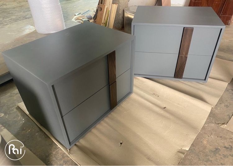 โต๊ะประชุม ตัวยาวไม้จริง,โต๊ะ Co working ผลิตเฟอร์นิเจอร์ออฟฟิศแบบไม้จริง รูปที่ 11