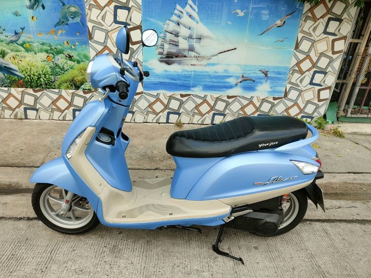 🛵ยังไงก็ขาย Grand filano ปี 59 เครื่องดี สีสวย สตาร์ทมือ เล่มชุดโอนครบ+เปลี่ยนถ่ายน้ำมันเครื่องฟรี ส่งฟรี30 ก.ม รูปที่ 2