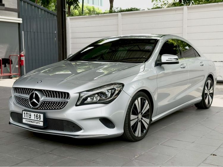 Mercedes-Benz CLA-Class 2017 CLA200 Sedan เบนซิน ไม่ติดแก๊ส เกียร์อัตโนมัติ บรอนซ์เงิน รูปที่ 3