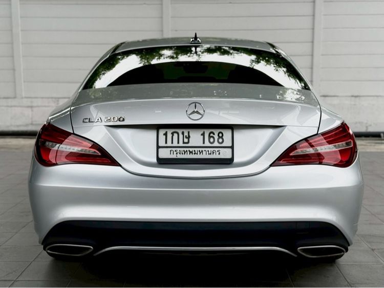 Mercedes-Benz CLA-Class 2017 CLA200 Sedan เบนซิน ไม่ติดแก๊ส เกียร์อัตโนมัติ บรอนซ์เงิน รูปที่ 4