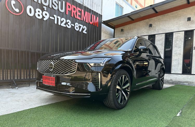 Volvo XC90 2025 2.0 Recharge Ultimate T8 Bright 4WD Utility-car ปลั๊กอินไฮบริด (PHEV) ไม่ติดแก๊ส เกียร์อัตโนมัติ ดำ รูปที่ 2