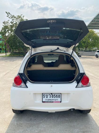 Honda Brio 2015 1.2 V Sedan เบนซิน ไม่ติดแก๊ส เกียร์อัตโนมัติ ขาว รูปที่ 3