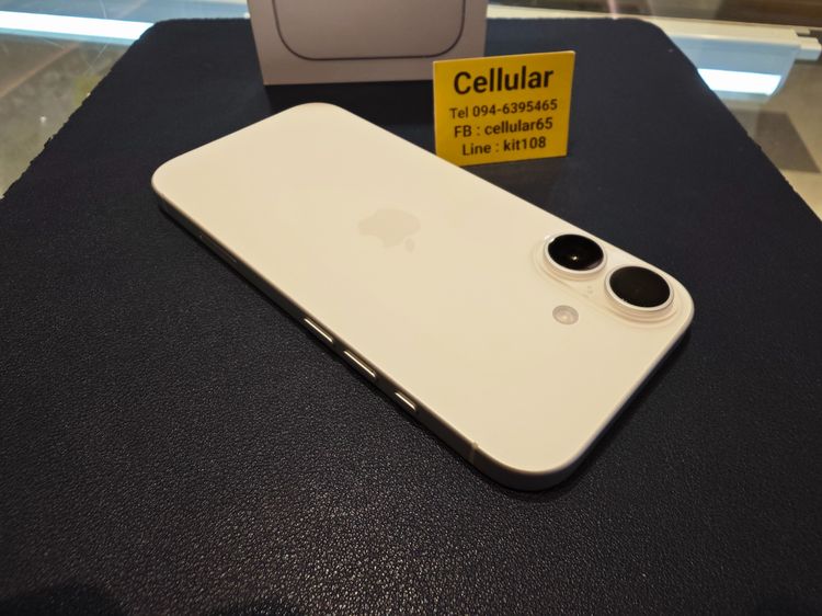 iPhone 17 256GB แค่แกะลองใช้ รอบชาร์จ0 ประกันศูนย์เกือบปี ครบกล่อง รูปที่ 4