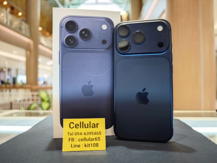 อื่นๆ มากกว่า 512 GB iPhone 17 Pro 1TB Batt100 ไร้รอย ประกันศูนย์ไทย7เดือนกว่า ครบกล่อง