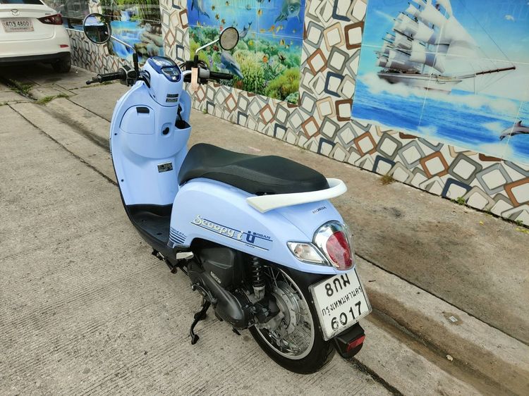 🛵ยังไงก็ขาย SCOOPY-i ปี 61 เครื่องดี สีสวย สตาร์ทมือ เล่มชุดโอนครบ+เปลี่ยนถ่ายน้ำมันเครื่องฟรี ส่งฟรี30 ก.ม รูปที่ 6