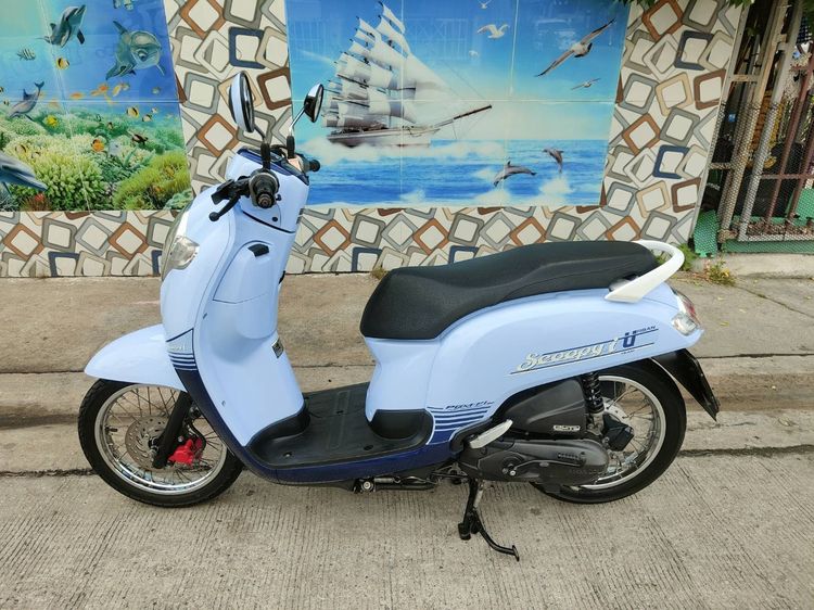 🛵ยังไงก็ขาย SCOOPY-i ปี 61 เครื่องดี สีสวย สตาร์ทมือ เล่มชุดโอนครบ+เปลี่ยนถ่ายน้ำมันเครื่องฟรี ส่งฟรี30 ก.ม รูปที่ 2