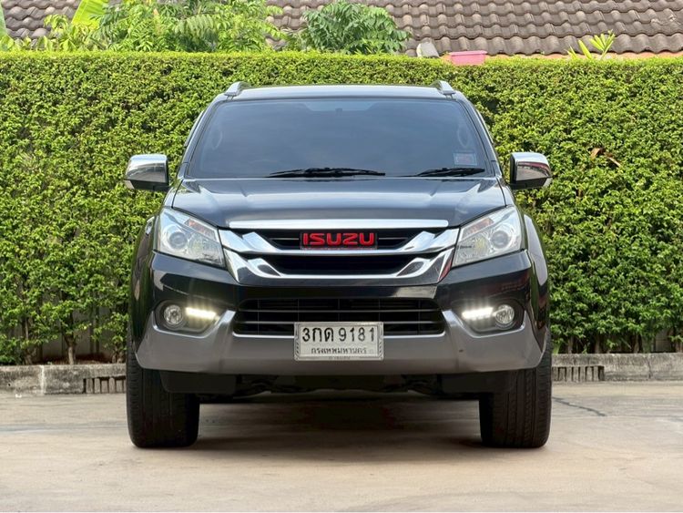 Isuzu MU-X 2014 3.0 Ultimate AT 2WD Utility-car ดีเซล ไม่ติดแก๊ส เกียร์อัตโนมัติ ดำ รูปที่ 2