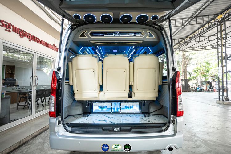 Toyota Commuter 2021 2.8 Van ดีเซล ไม่ติดแก๊ส เกียร์อัตโนมัติ เทา รูปที่ 4