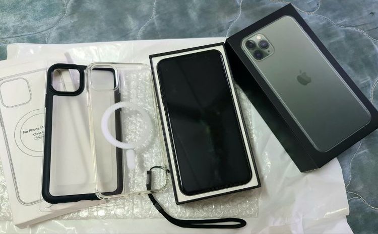 iphone 11 pro mx สีเขียว  รูปที่ 5