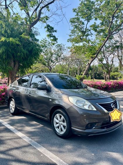 Nissan Almera 2012 1.2 V Sedan เบนซิน ไม่ติดแก๊ส เกียร์อัตโนมัติ น้ำตาล รูปที่ 2