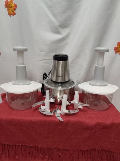 ชุดเครื่องบดสับอเนกประสงค์สเตนเลสMOMIX พร้อมของแถม   รูปที่ 3