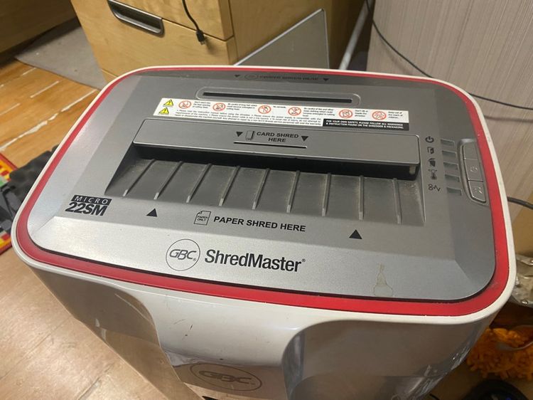 GBCรุ่น22SMเครื่องทำลายเอกสาร รูปที่ 2