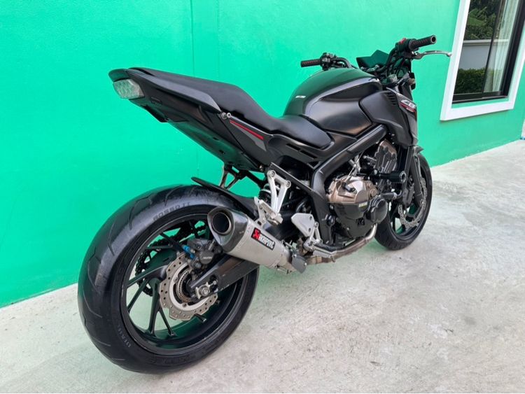 Honda CB650F สีดำ ปี17จด18  รูปที่ 3
