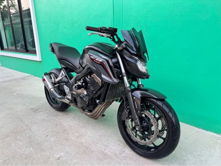 Honda CB650F สีดำ ปี17จด18  รูปที่ 2