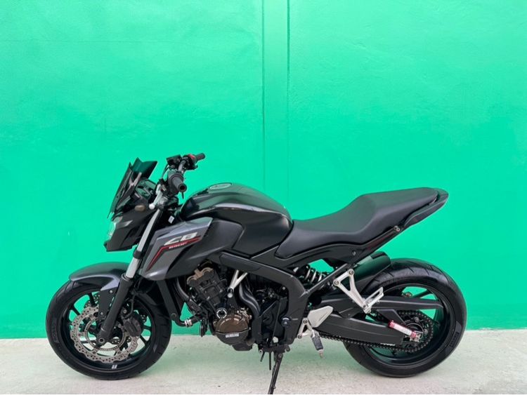 Honda CB650F สีดำ ปี17จด18  รูปที่ 17
