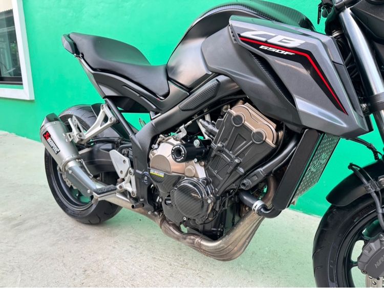 Honda CB650F สีดำ ปี17จด18  รูปที่ 8