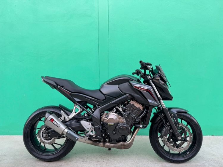 2018 Honda CB650F สีดำ ปี17จด18 