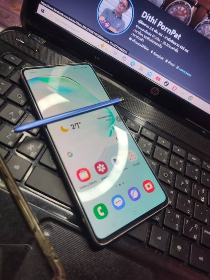 Samsung note 10 Lite เดิม รูปที่ 2