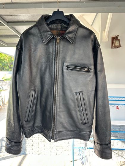 ดำ EU 42 แขนยาว เสื้อแจ็คเก็ต | เสื้อคลุม อื่นๆ เสื้อหนังแท้