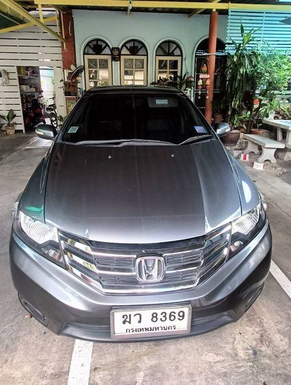 Honda City 2012 1.5 S Sedan เบนซิน เกียร์ธรรมดา เทา รูปที่ 2