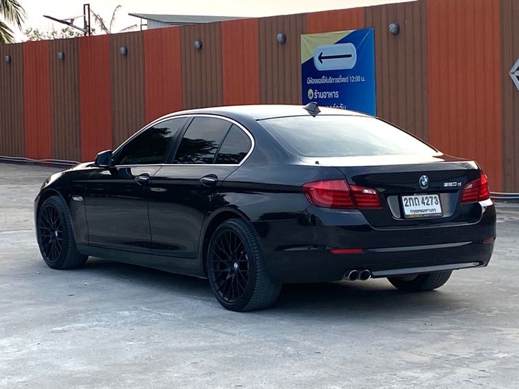 BMW Series 5 2013 520d Sedan ดีเซล เกียร์อัตโนมัติ ดำ รูปที่ 4