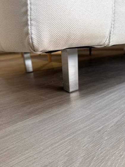 ของใหม่ โซฟาผ้า 2 ที่นั่ง สีเบจ รูปที่ 4