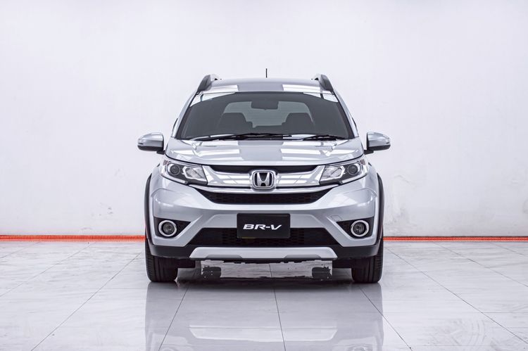 Honda BR-V 2018 1.5 SV Utility-car เบนซิน ไม่ติดแก๊ส เกียร์อัตโนมัติ เทา รูปที่ 4