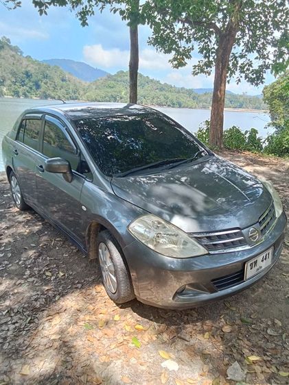 Nissan Tiida 2010 1.6 B Latio Sedan เบนซิน ไม่ติดแก๊ส เกียร์อัตโนมัติ เทา รูปที่ 4