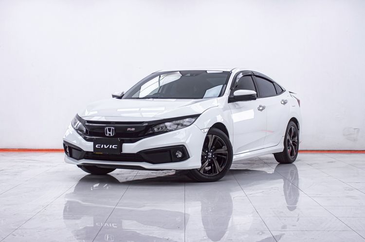 รถ Honda Civic 1.5 Turbo RS สี ขาว