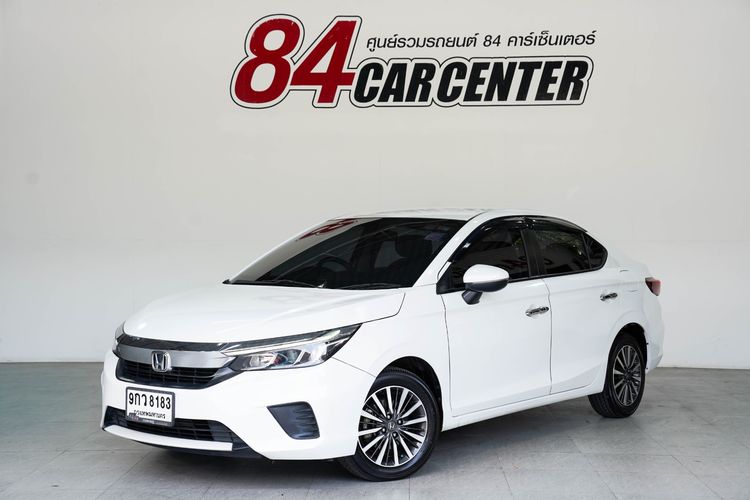 Honda City 2020 1.0 SV Sedan เบนซิน ไม่ติดแก๊ส เกียร์อัตโนมัติ ขาว รูปที่ 2