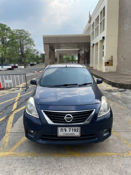 Nissan Almera 2013 1.2 E Sedan เบนซิน ไม่ติดแก๊ส เกียร์อัตโนมัติ น้ำเงิน รูปที่ 3
