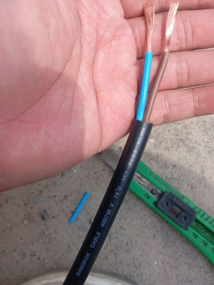 สาย VCT 2x2.5 ยี่ห้อ BCC ความยาว52เมตร รูปที่ 2