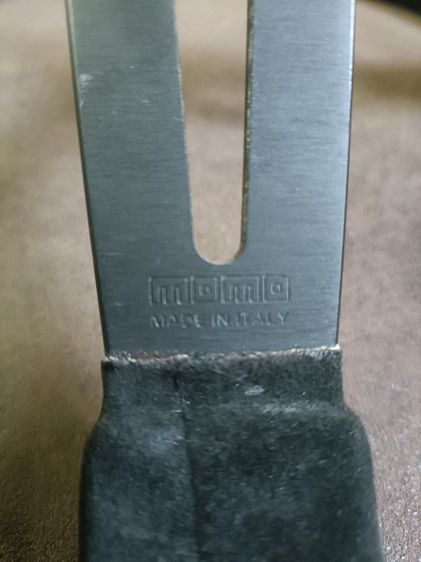 พวงมาลัยแท้ MOMO MOD.07 ก้านยก หนังกลับ ฝาแท้ รูปที่ 2