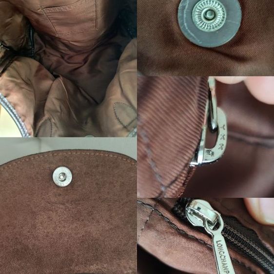 กระเป๋าถือ Longchamp ผ้าแคนวาสมือสองขายตามสภาพขอคนรับได้ รูปที่ 8