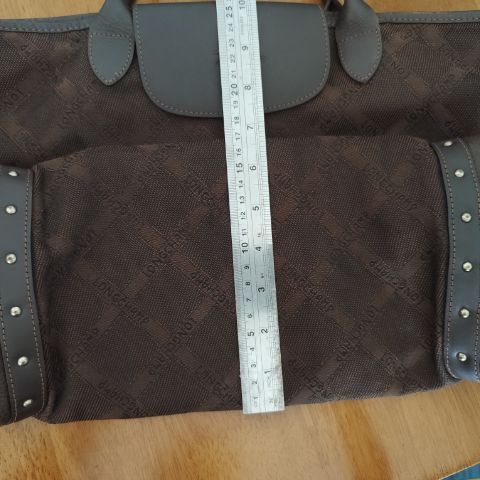 กระเป๋าถือ Longchamp ผ้าแคนวาสมือสองขายตามสภาพขอคนรับได้ รูปที่ 10