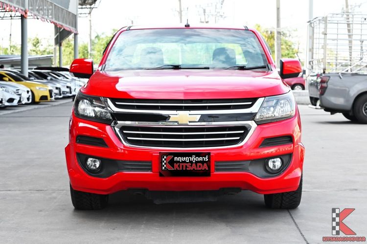 Chevrolet Colorado 2018 2.5 LT Pickup ดีเซล ไม่ติดแก๊ส เกียร์ธรรมดา แดง รูปที่ 2