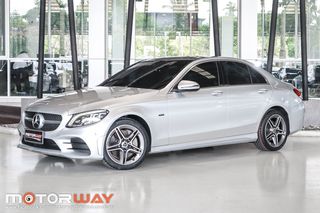 Mercedes-Benz C 300e AMG Dynamic  สี Iridium Silver ปี 2023 เลขไมล์ 93,xxx km.