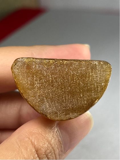 พระแก้วกรุฮอด เนื้อหินจุยเจีย หน้าตัก 1.3 นิ้ว สูง 2.3 นิ้ว รูปที่ 5