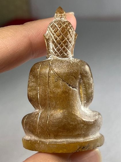 พระแก้วกรุฮอด เนื้อหินจุยเจีย หน้าตัก 1.3 นิ้ว สูง 2.3 นิ้ว รูปที่ 2