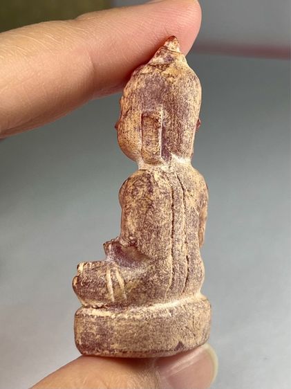 พระแก้วกรุฮอด เนื้อหินจุยเจีย หน้าตัก 1 นิ้ว สูง 2.3 นิ้ว รูปที่ 7