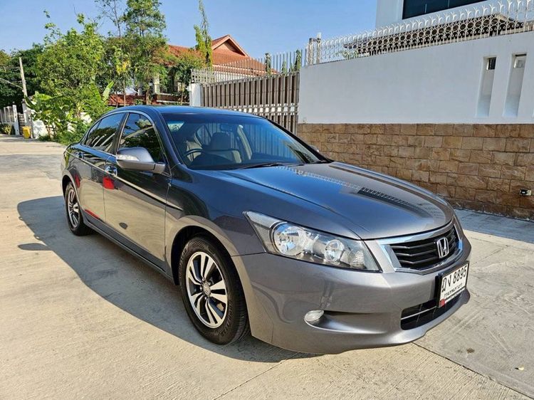 Honda Accord 2010 2.0 EL Sedan เบนซิน ไม่ติดแก๊ส เกียร์อัตโนมัติ เทา รูปที่ 2