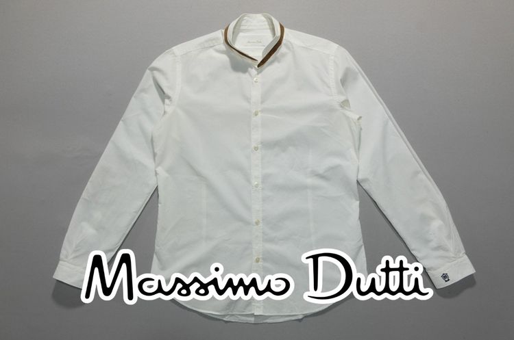 เสื้อเชิ้ต ขาว MASSIMO DUTTI (Made in Portugal)