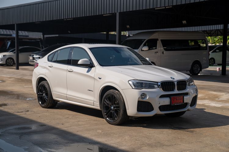 BMW X4 2018 2.0 xDrive20d M Sport 4WD ดีเซล ขาว รูปที่ 2