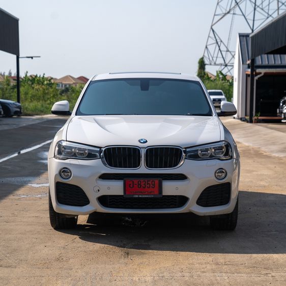 BMW X4 2018 2.0 xDrive20d M Sport 4WD ดีเซล ขาว รูปที่ 3