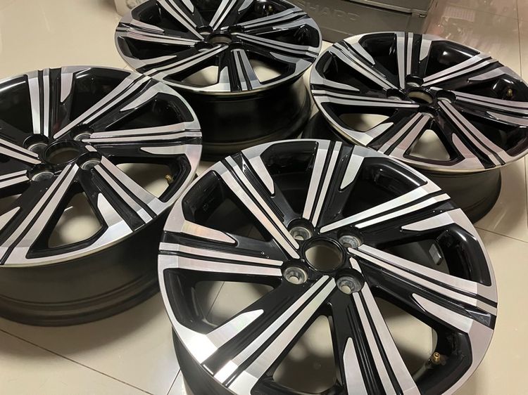 ล้อขอบ16 TOYOTA 4รู100 ถอดป้ายแดง ใส่ได้ทุกรุ่น สวยมาก รูปที่ 2