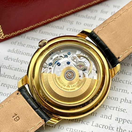 Maurice Lacroix Masterpiece pointer Day-Date MOP dial automatic Swiss Made รูปที่ 7