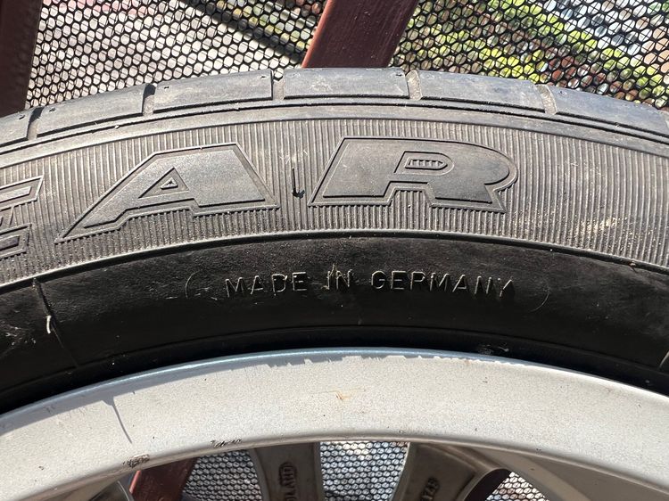 ล้อแม็กซ์ Benz พร้อมยาง Goodyear Run on flat245-45-18 สภาพดี รูปที่ 5