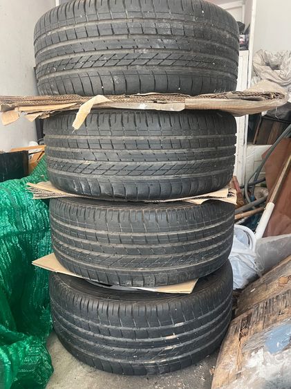 ล้อแม็กซ์ Benz พร้อมยาง Goodyear Run on flat245-45-18 สภาพดี รูปที่ 6