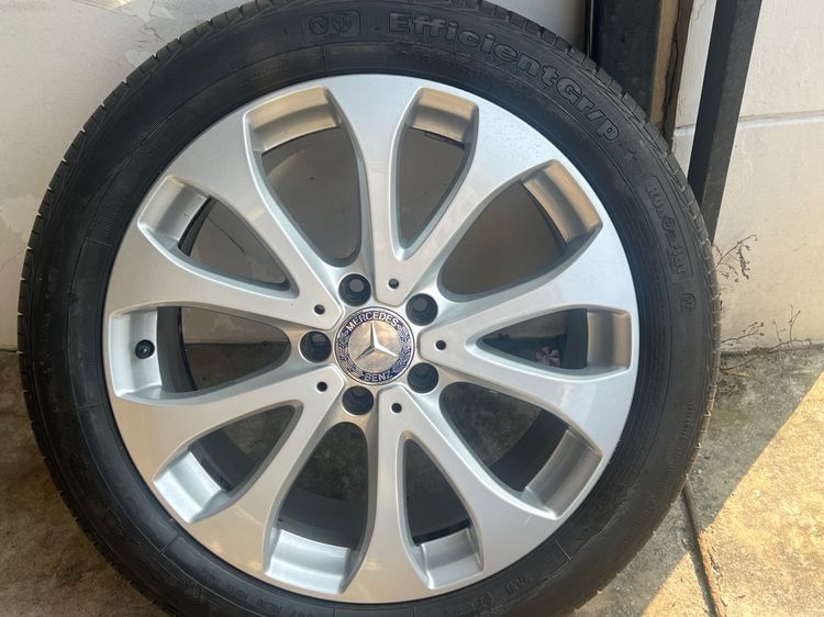 ล้อแม็กซ์ Benz พร้อมยาง Goodyear Run on flat245-45-18 สภาพดี รูปที่ 9